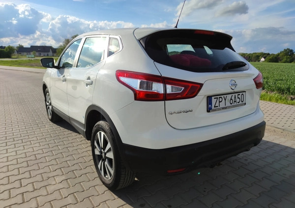 Nissan Qashqai cena 55900 przebieg: 80987, rok produkcji 2016 z Pyrzyce małe 29